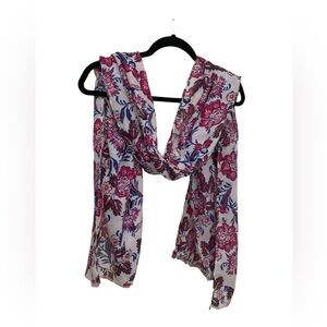 Floral scarf